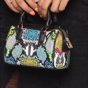 Mini multi colored purse